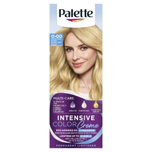 Palette Intensive Color Creme Farba do włosów w kremie rozjaśniacz 0-00 (E20) super jasny blond