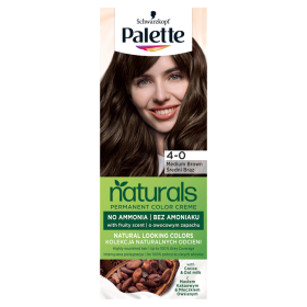 Palette Permanent Naturals Color Creme Farba do włosów średni brąz 700 (4-0)
