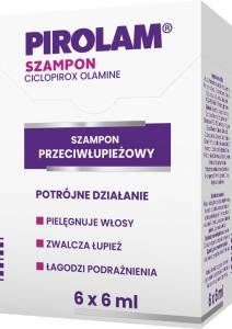 Pirolam szampon przeciwłupieżowy - 6 ml x 6