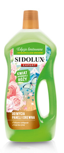 SIDOLUX Expert do mycia paneli i drewna - kwiat japońskiej róży 750 ml