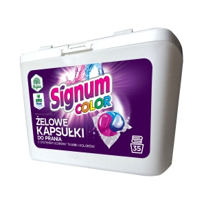 SIGNUM Color Kapsułki żelowe do prania 35 szt