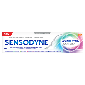 Sensodyne Pasta do zębów z fluorkiem kompletna ochrona+ 75 ml