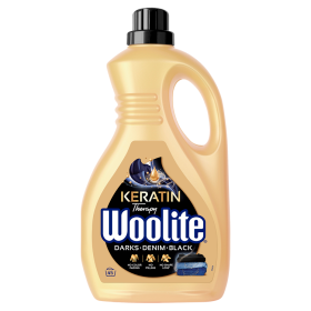 Woolite Keratin Therapy Płyn do prania czerń ciemne kolory jeans 2,7 l (45 prań)