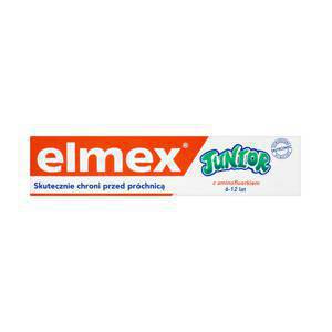 elmex Junior Pasta do zębów z aminofluorkiem dla dzieci 6-12 lat 75 ml