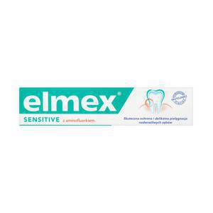 elmex Sensitive z aminofluorkiem Pasta do zębów 75 ml