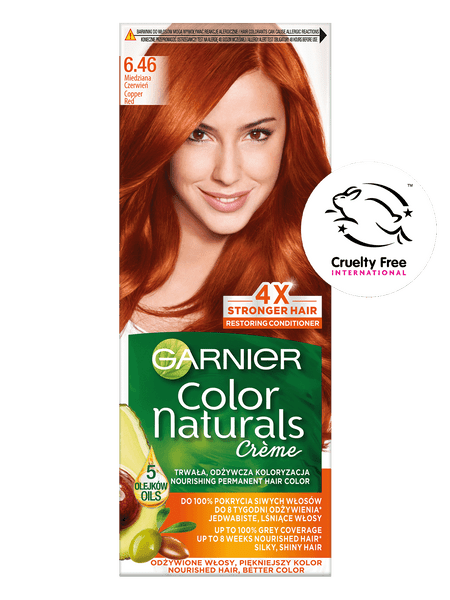 Farba Do Włosów Garnier Color Naturals Créme 646 Miedziana Czerwień Supermarket Internetowy 0136