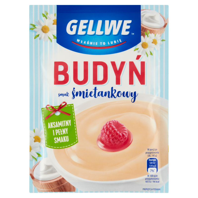 Gellwe Budyn Smak Smietankowy 40 G Supermarket Internetowy