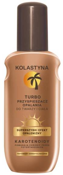  KOLASTYNA, TURBO PRZYSPIESZACZ OPALANIA DO TWARZY I CIAŁA, 150 ML