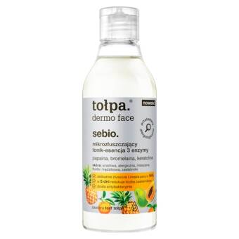  TOŁPA Mikrozłuszczający tonik-esencja enzymatyczny 3 enzymy sebio 200 ml