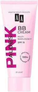 AA Aloes Pink Multinawilżający Krem BB 01 Light 30 ml