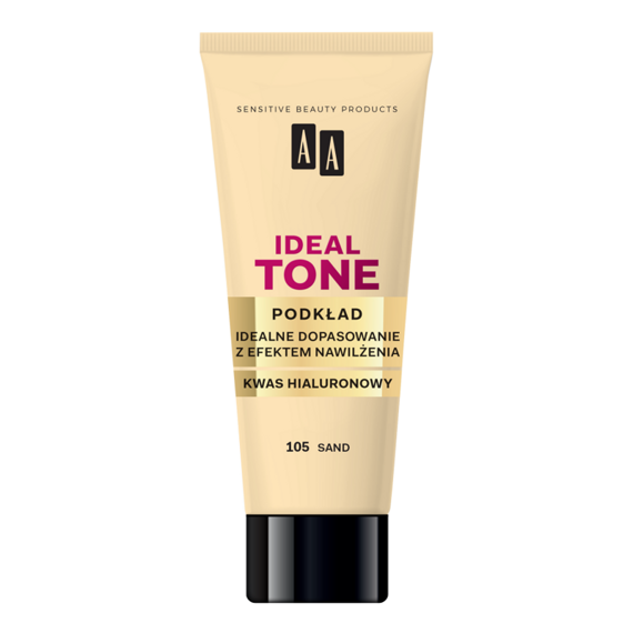 AA Make Up Ideal Tone podkład perfekcyjne dopasowanie 105 sand 30 ml