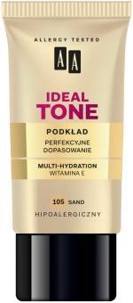 AA Make Up Ideal Tone podkład perfekcyjne dopasowanie 105 sand 30ml