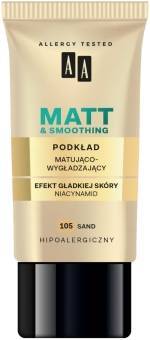 AA Make Up Matt podkład matująco wygładzający 105 sand 30 ml