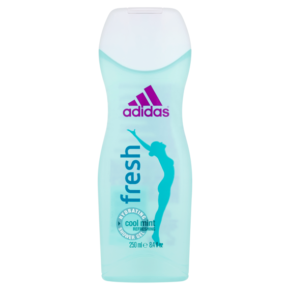 Adidas Fresh Nawilżający żel pod prysznic dla kobiet 250 ml