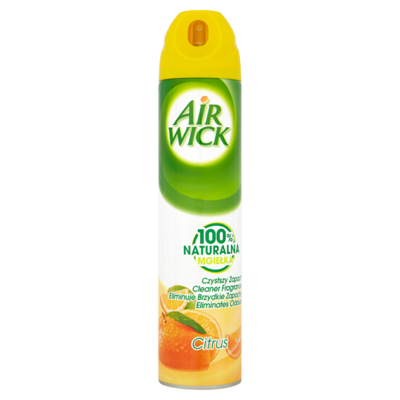 Air Wick 100% Naturalna mgiełka Odświeżacz powietrza Citrus 240 ml
