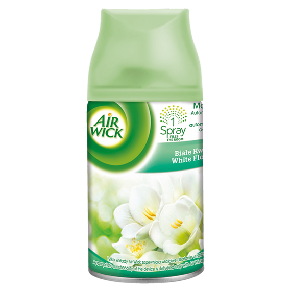 Air Wick Wkład do odświeżacza powietrza białe kwiaty 250 ml