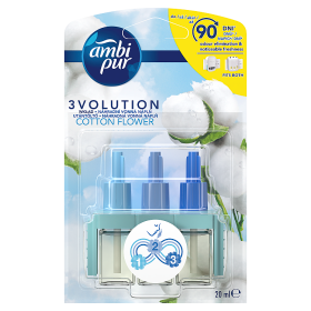 Ambi Pur 3Volution Elektryczny odświeżacz powietrza,wkład Cotton Fower 20 ml