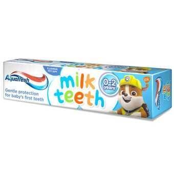 Aquafresh Milk Teeth Pasta do zębów dla dzieci 0-2 lata 50 ml