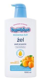 Bambino Rodzina Żel pod prysznic o zapachu mirabelki 1000 ml