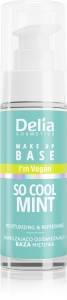 Baza pod makijaż Cool Mint Delia Cosmetics zwężenie porów 30 ml