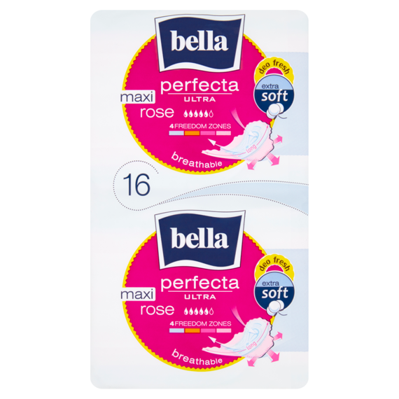 Bella Perfecta Ultra Maxi Rose Podpaski higieniczne 16 sztuk