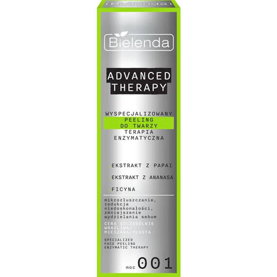 Bielenda Advanced Therapy peeling do twarzy terapia enzymatyczna 30 ml