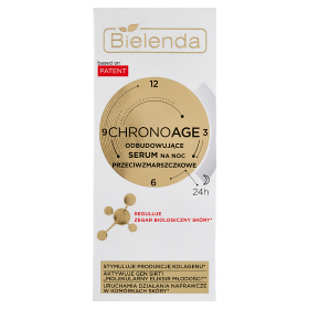 Bielenda Chrono Age Odbudowujące serum na noc przeciwzmarszczkowe 30 ml