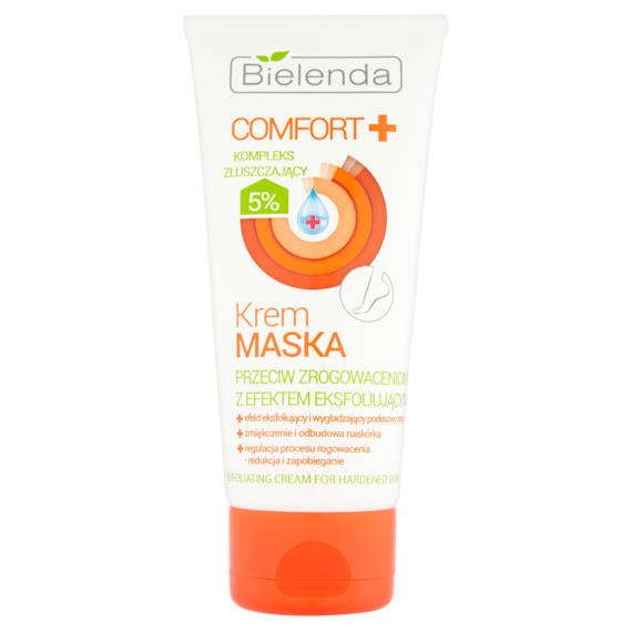 Bielenda Comfort Krem maska przeciw zrogowaceniom z efektem eksfoliującym 100 ml