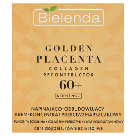 Bielenda Golden Placenta 60+ Napinająco-odbudowujący krem-koncentrat przeciwzmarszczkowy 50 ml