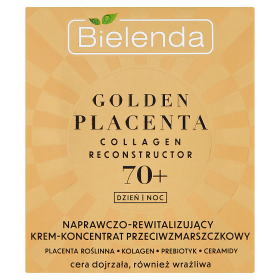 Bielenda Golden Placenta 70+ Naprawczo-rewitalizujący krem-koncentrat przeciwzmarszczkowy 50 ml