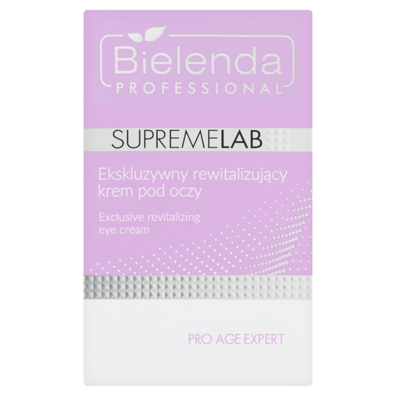 Bielenda Professional SupremeLab Ekskluzywny rewitalizujący krem pod oczy 15 ml