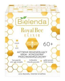 Bielenda Royal Bee Elixir 60+ Aktywnie regenerujący krem przeciwzmarszczkowy na dzień noc 50 ml