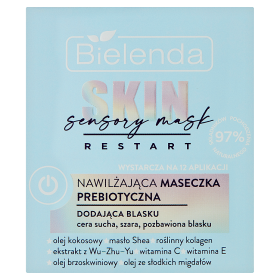 Bielenda Skin Restart Sensory Mask Nawilżająca maseczka prebiotyczna 50 ml