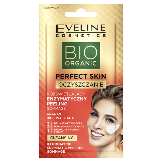 Bio Organic Perfect Skin Rozświetlający enzymetyczny peeling gommage