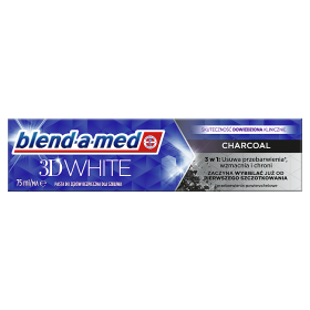 Blend-a-med 3D White Charcoal Pasta do zębów, 75 ml