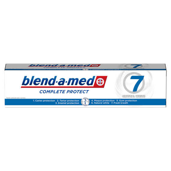Blend-a-med Complete Protect 7 Crystal White Pasta do zębów 125 ml