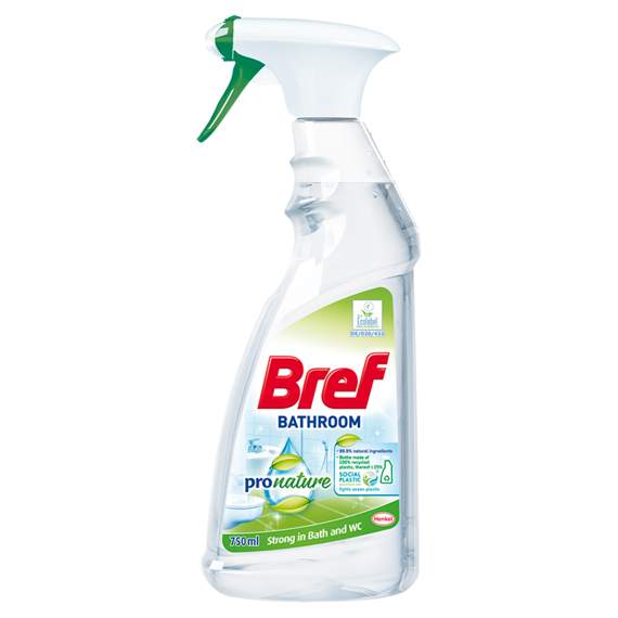 Bref Pro Nature Płynny środek do czyszczenia powierzchni w łazience 750 ml