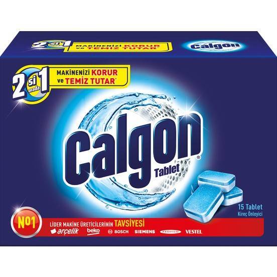 Calgon Tabletki do mycia naczyń w zmywarce 195 g 15 szt.