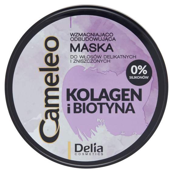 Cameleo Kolagen i Biotyna Wzmacniająco-odbudowująca maska do włosów 200 ml