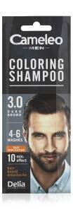 Cameleo Men Szampon Koloryzujący do włosów, szamponetka 3.0 Dark Brown 15 ml