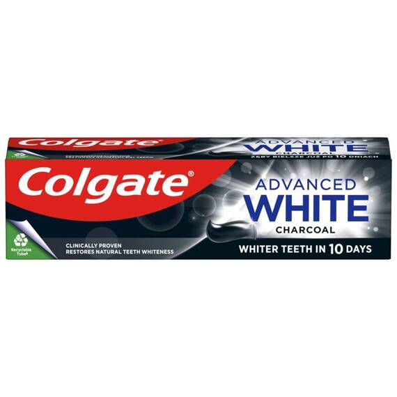 Colgate Advanced White Aktywny węgiel Pasta do zębów 75 ml