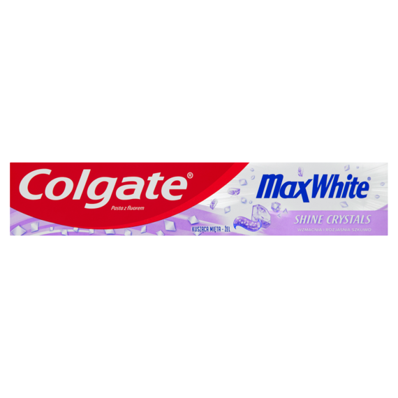 Colgate Max White Shine Crystals Pasta z fluorem 125 ml