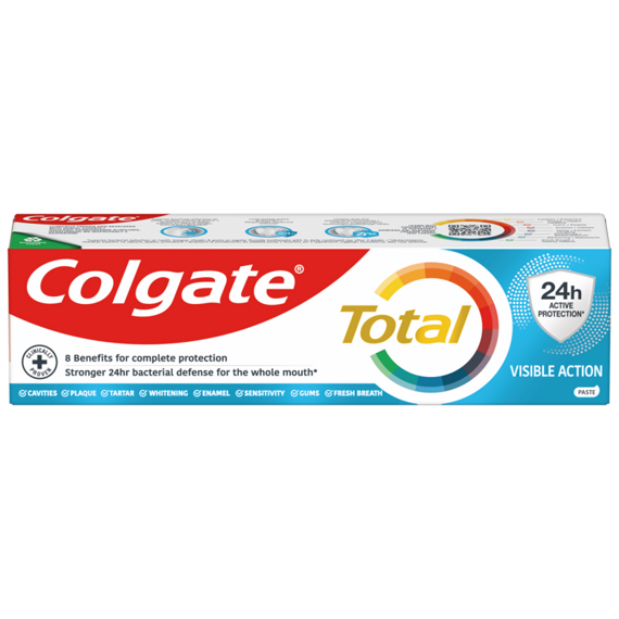 Colgate Total Widoczne Działanie multiochronna pasta do zębów z fluorem 75 ml