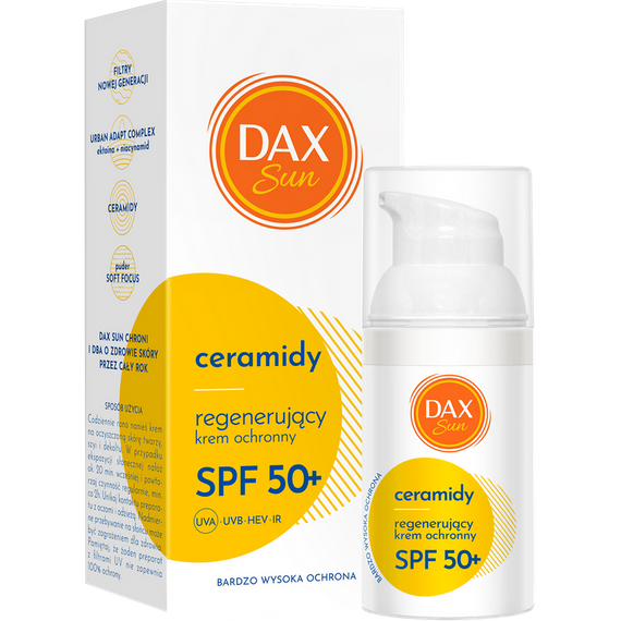Dax Sun Regenerujący krem ochronny z ceramidami SPF 50 30 ml