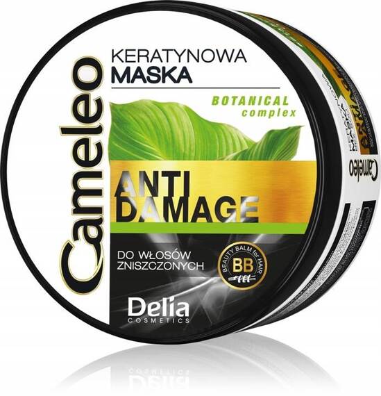 Delia Cameleo BB Anti Damage Keratynowa Maska do Włosów Zniszczonych 200 ml