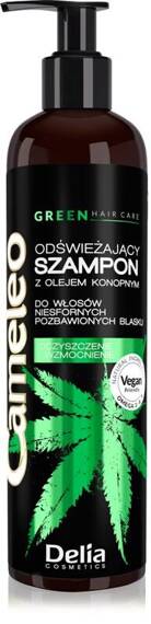 Delia Cameleo Szampon Green z Olejem Konopnym 250ml