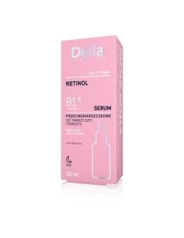 Delia Cosmetics Serum przeciwzmarszczkowe do twarzy szyi i dekoltu na noc 30 ml