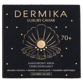 Dermika Luxury Caviar Kawiorowy krem odbudowujący 70+ na dzień i na noc 50 ml