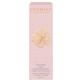 Dermika Luxury Placenta Luksusowe serum rozświetlająco-nawilżające anti-age na dzień 30 ml