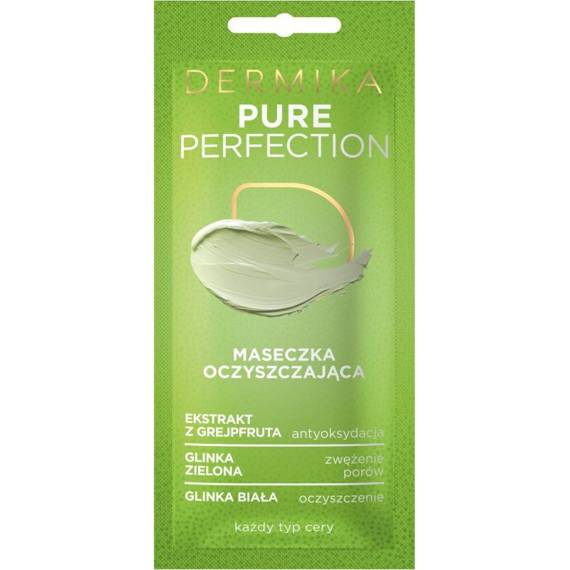 Dermika Maseczki Piękności Pure Perfection maseczka oczyszczająca do każdego typu cery 10ml